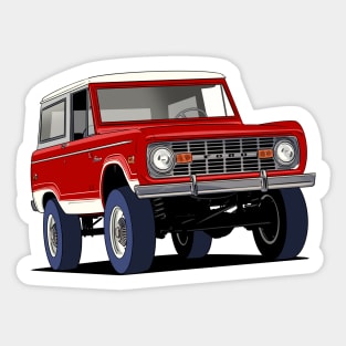 Ford Bronco Ranger Sticker